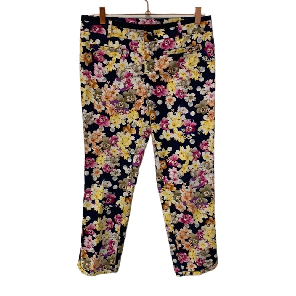Anthropologie • Cartonnier Floral Pants • Sz 8
